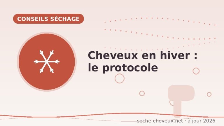 Cheveux en hiver : le protocole anti-casse