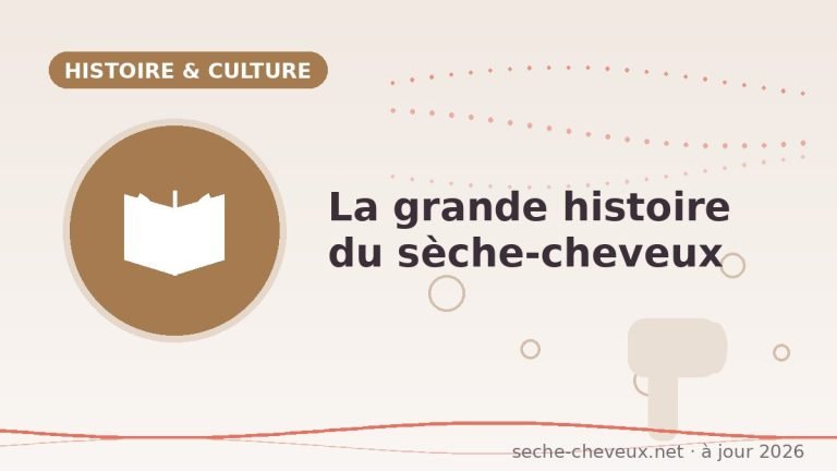 La grande histoire du sèche-cheveux, de 1890 à nos jours