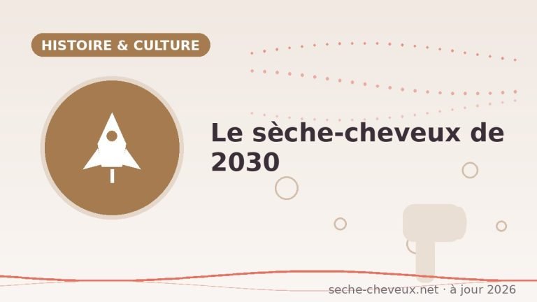 À quoi ressemblera le sèche-cheveux de 2030 ?