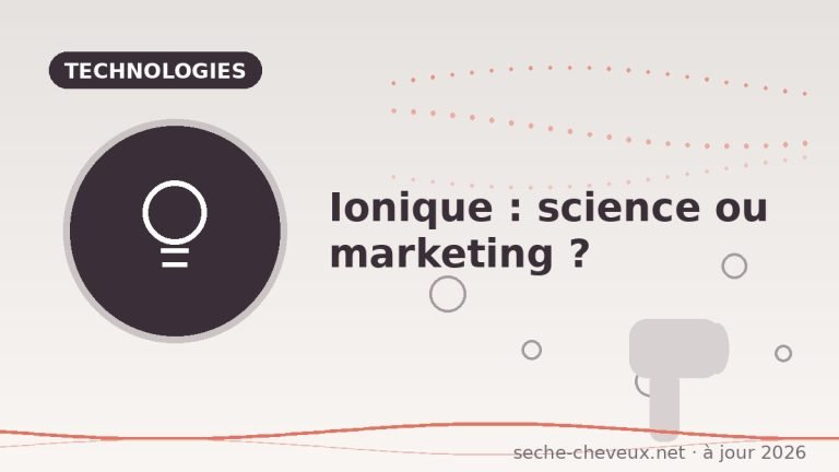 Ionique : vraie science ou pur marketing ?